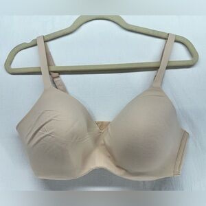 Wacoal How Perfect Lined Wire Free T-Shirt Bra Sand Womens Size 36D Style 852189